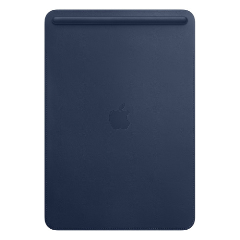 Apple Leather Sleeve для iPad Pro 10.5″ темно-синий фото 2