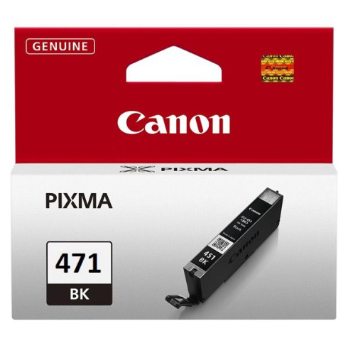 Canon CLI-471 BK черный фото 1