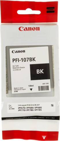 Canon PFI-107BK черный фото 2