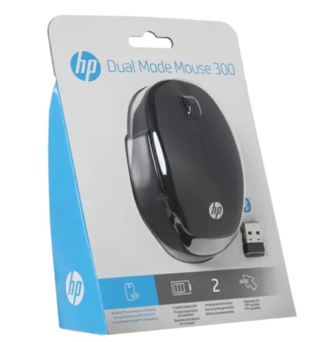 HP Wireless Dual Mode 300 черный фото 6
