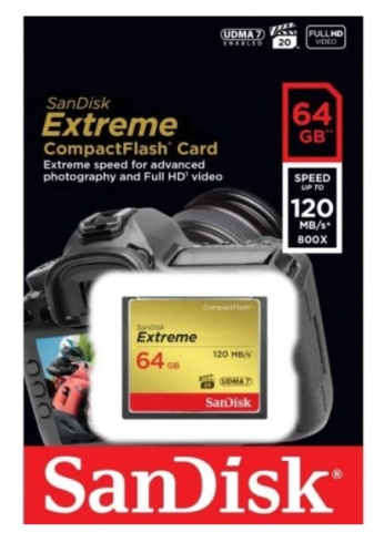 SanDisk Extreme CF 64 Gb фото 2