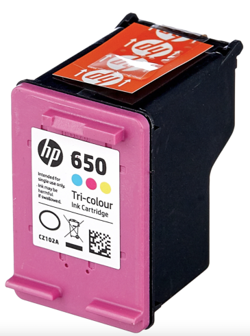 HP Europe 650 трехцветный фото 2