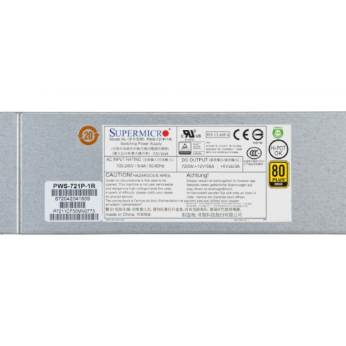 Supermicro PWS-721P-1R фото 1