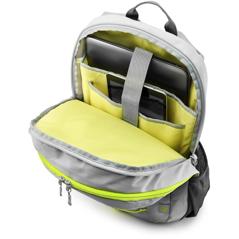 HP Active Backpack серый/желтый 15.6" фото 4