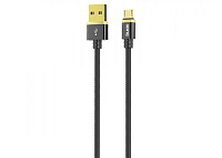 Olmio Deluxe USB 2.0 - microUSB черный