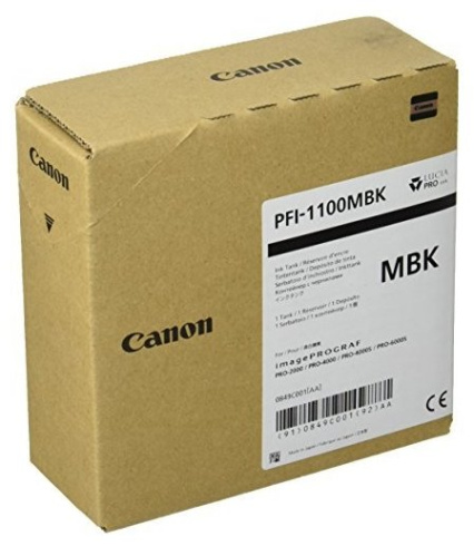 Canon PFI-1100 MBK черный фото 2