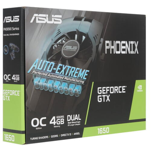 Asus GeForce GTX1650 4Gb фото 6