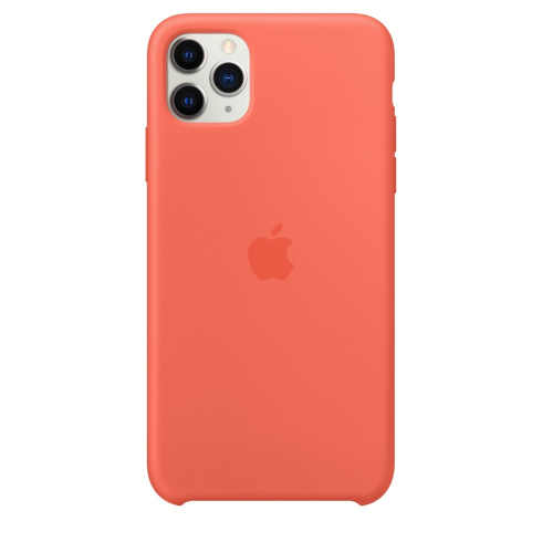Apple Silicone Case для iPhone 11 Pro Max спелый клементин фото 1