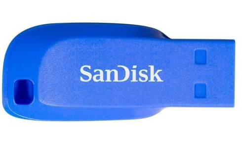 SanDisk Cruzer Blade 64GB синий фото 1