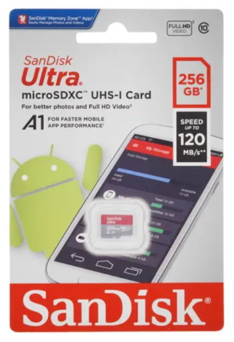 SanDisk Ultra microSDXC 256Gb фото 2