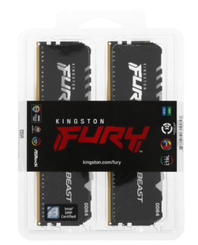 Kingston Fury Beast RGB 2x16gb фото 4