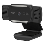 Acer USB Webcam 2.0 Мп, FHD (1920*1080), 30 FPS, встроенный микрофон, поддержка 1080P. черная