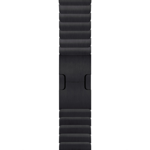 Apple Link Bracelet 42 мм черный космос фото 1