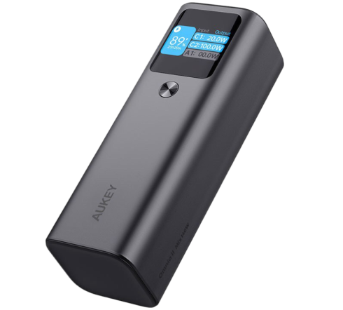 внешний Aukey Sprint X 27.6K 140Вт PB-Y45 27600 мАч серый фото 2