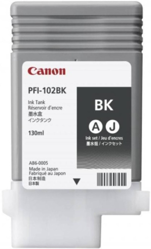 Canon PFI-102BK черный фото 1