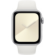 Apple Watch Series 5 44 мм серебристый/белый фото 1
