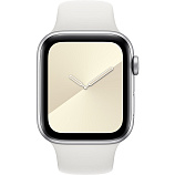 Apple Watch Series 5 44 мм серебристый/белый