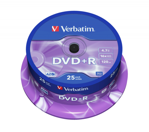 Verbatim DVD+R Matt Silver 4.7GB фото 2