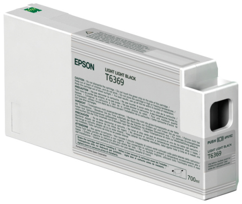 Epson T6369 светло-черный фото 1