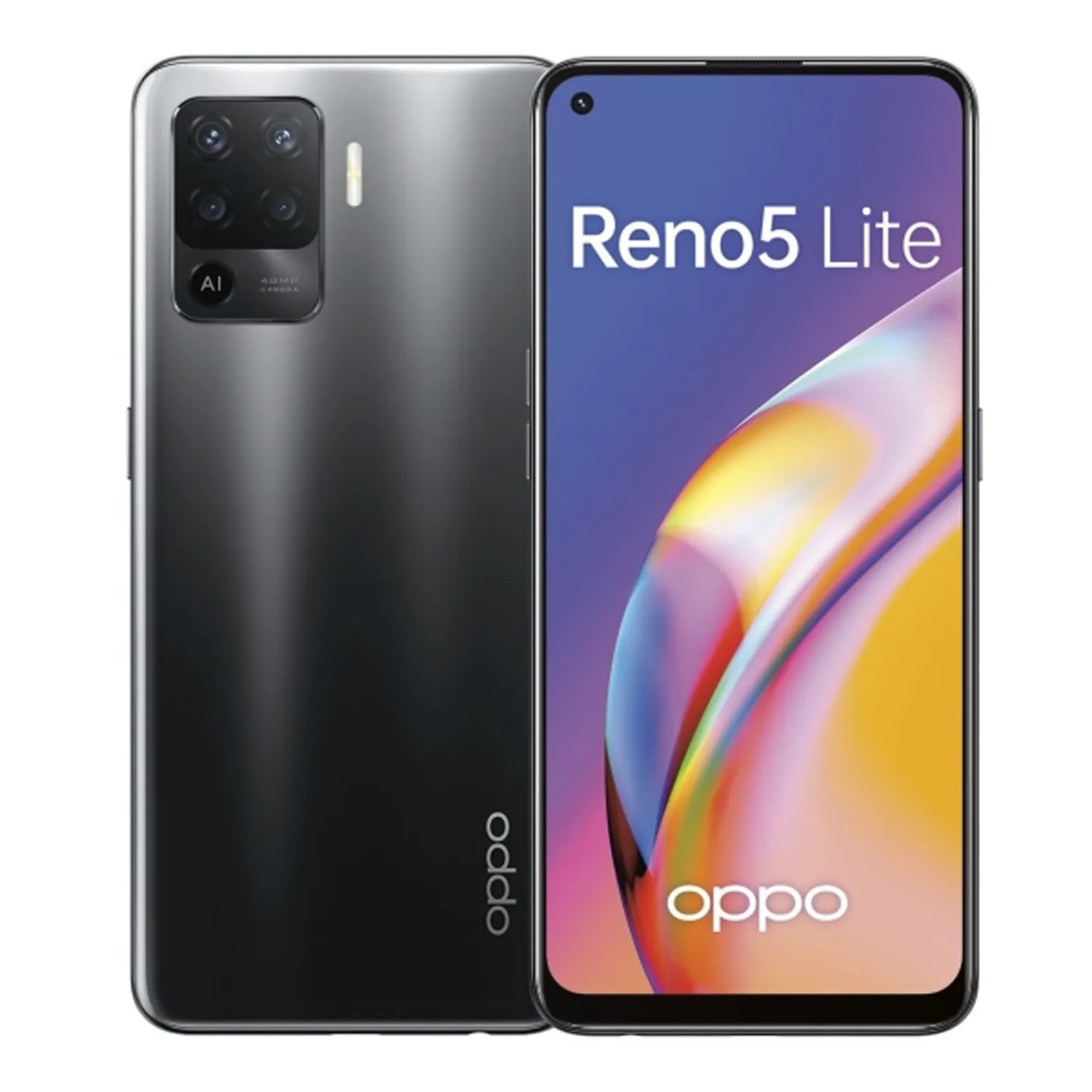 Oppo Reno 5 Lite Fluid Black (CPH2205) - цена, купить на nout.kz