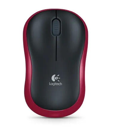 Logitech Wireless Mouse M185 Red фото 1