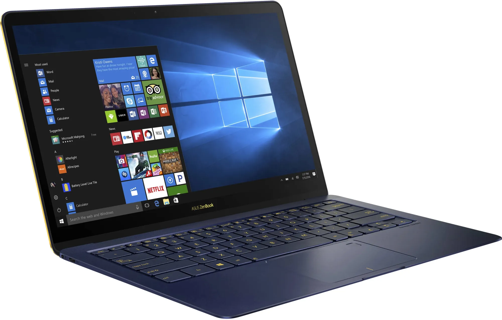 Игровой ноутбук ASUS ZenBook 3 Deluxe UX490UA 14