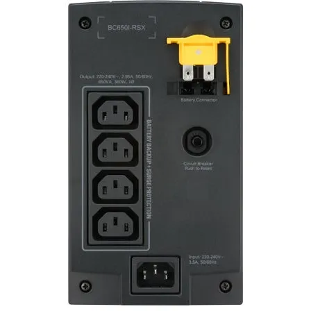 ИБП APC Back-UPS 650VA BC650I-RSX фото 4