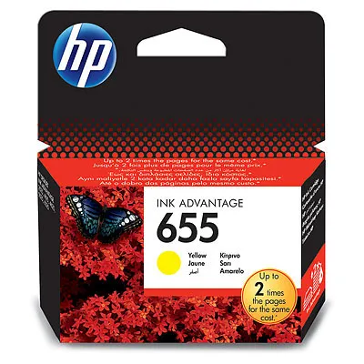 HP Europe 655 желтый фото 1