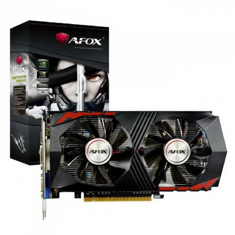 Afox GTX 750Ti AF750TI-2048D5H3-V2 - цена, купить на nout.kz