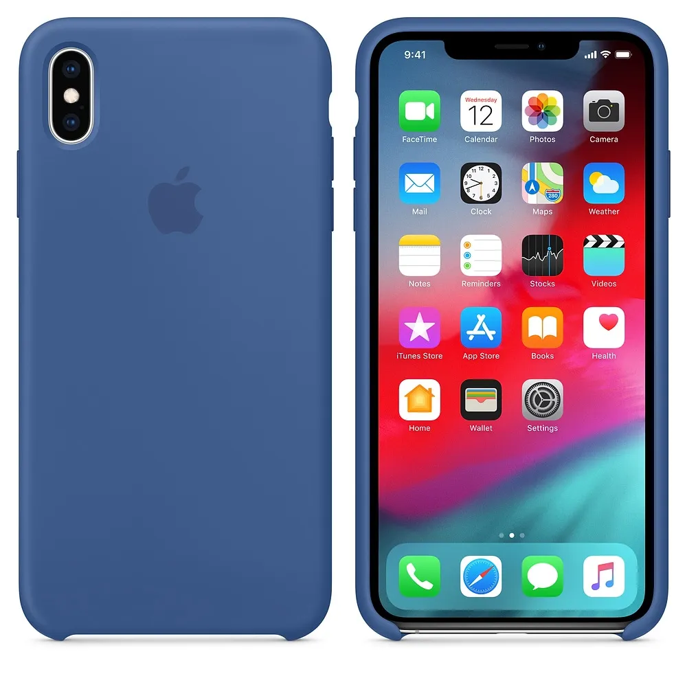 Чехол для смартфона Apple Silicone Case для iPhone XS Max голландский синий  - цена, купить на nout.kz