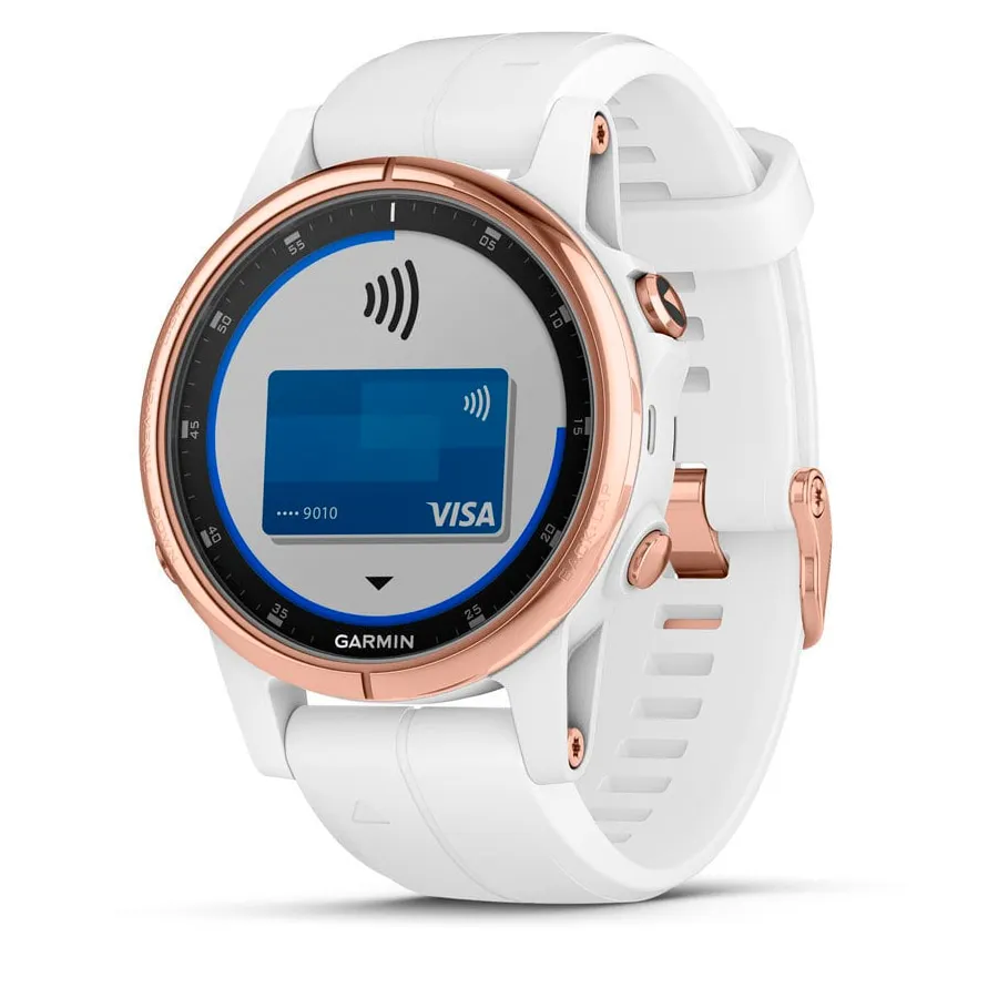 Garmin fenix 5s plus white sapphire sales