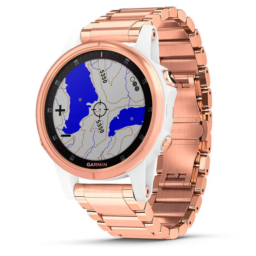 Garmin 5s plus sapphire rose gold clearance