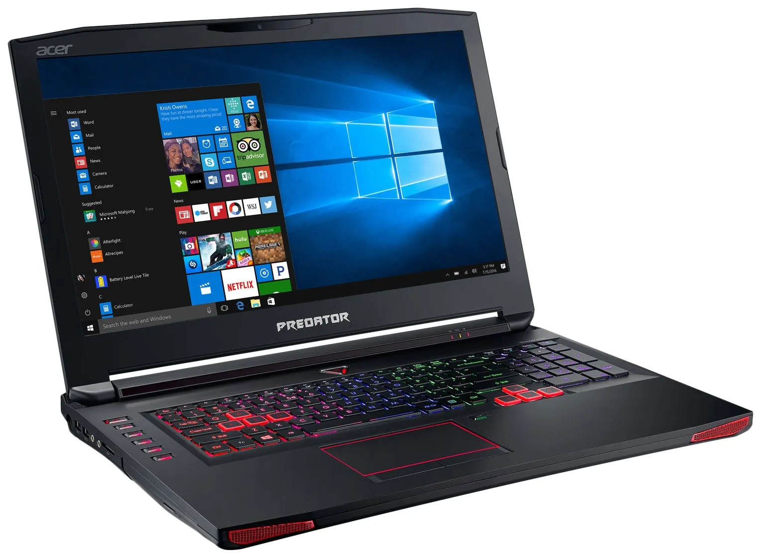 Acer predator i7 7700hq gtx 1060 on sale